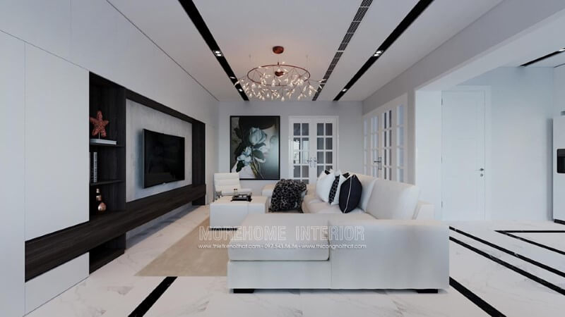 Thiết kế nội thất phòng khách nhà phố hiện đại Chiêm ngưỡng các mẫu thiết kế phòng khách ưa chuộng nhất hiện nay