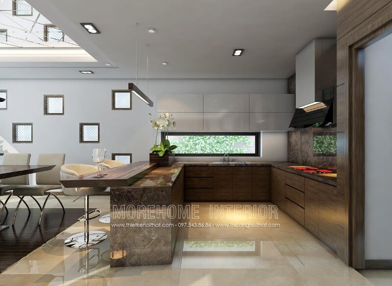 Đón xem những mẫu thiết kế phòng bếp, tủ bếp đa năng cực ấn tượng – Morehome