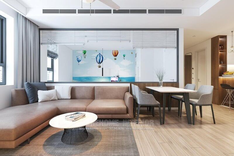 Bộ sưu tập 18 mẫu thiết kế phòng khách nhà chung cư độc đáo 2022